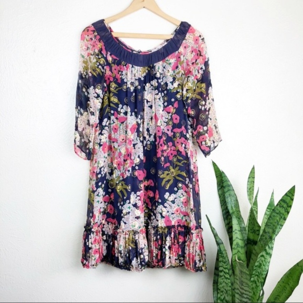 Rebecca Taylor Floral Dress